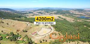 Zlatibor - prodaja - građevinsko zemljište 4200m2  8 parcela - 750000 eura